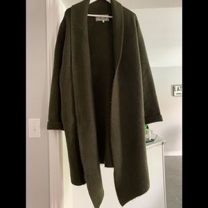 Olive Green Stockport Coat by Pink Martini